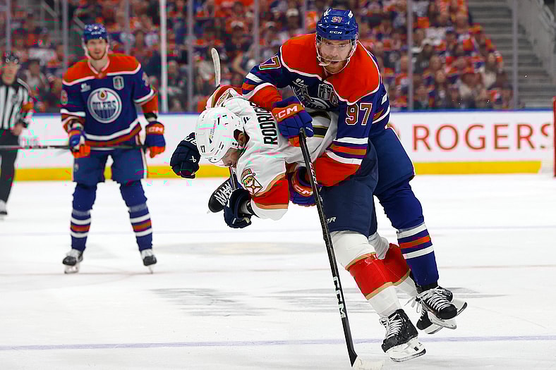 NHL: Stanley Cup Final-Florida Panthers at Edmonton Oilers