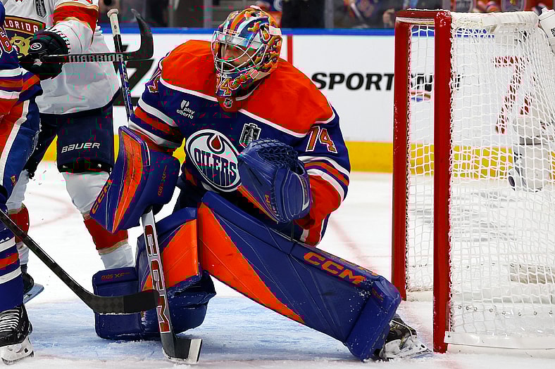 NHL: Stanley Cup Final-Florida Panthers at Edmonton Oilers