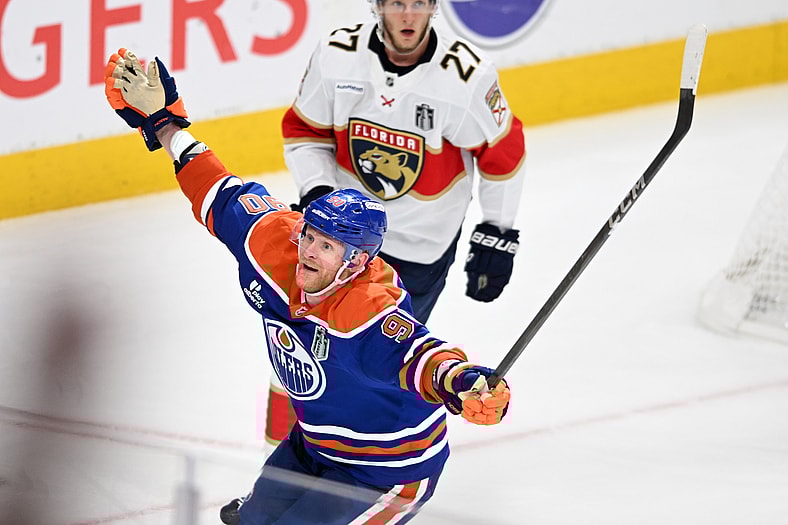 NHL: Stanley Cup Final-Florida Panthers at Edmonton Oilers