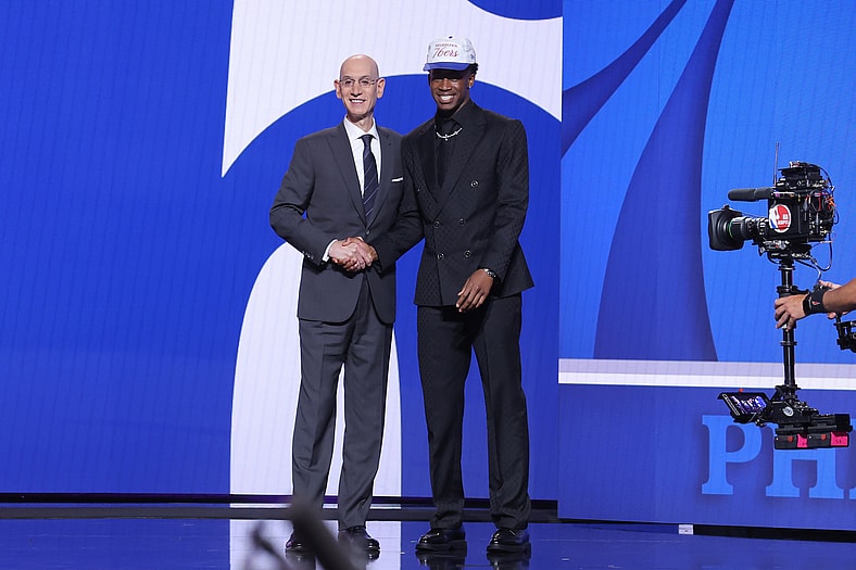 Philadelphia 76ers guard VJ Edgecombe