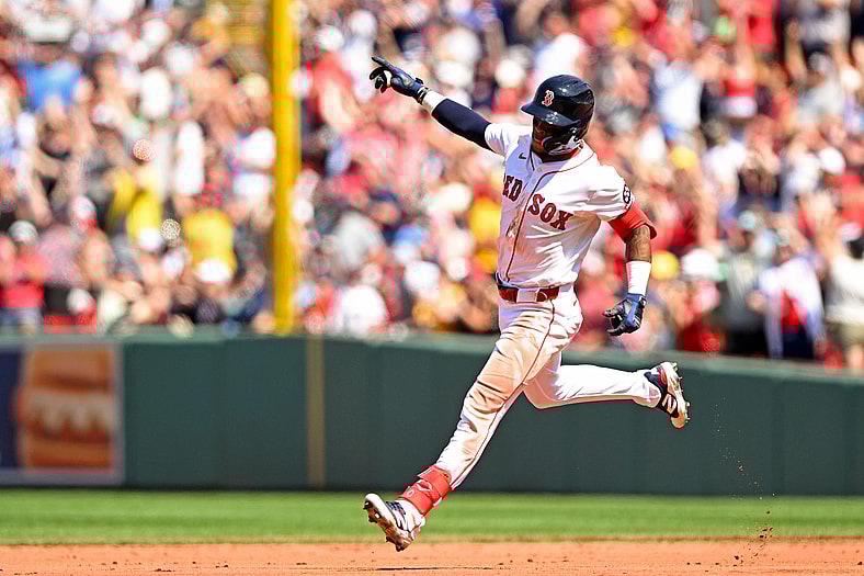 Boston Red Sox outfielder Ceddanne Rafaela
