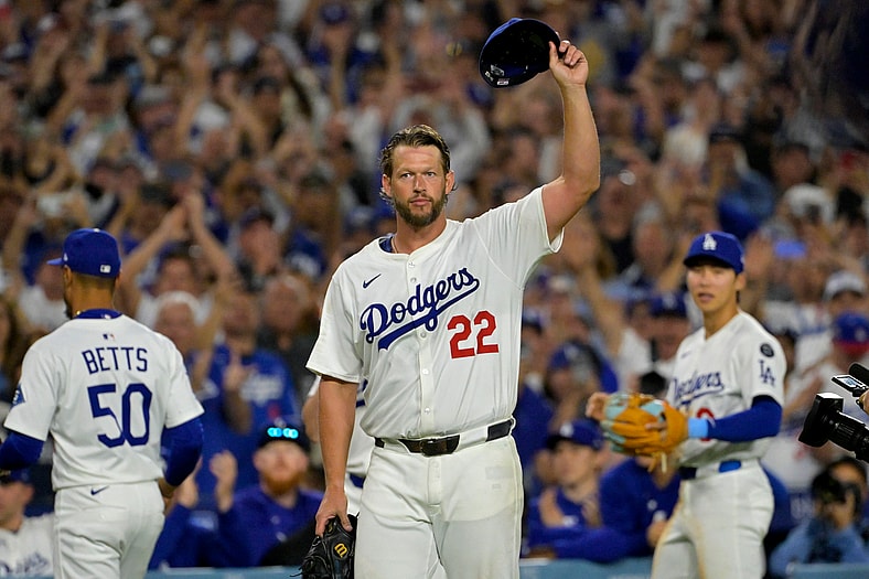 Los Angeles Dodgers pitcher Clayton Kershaw