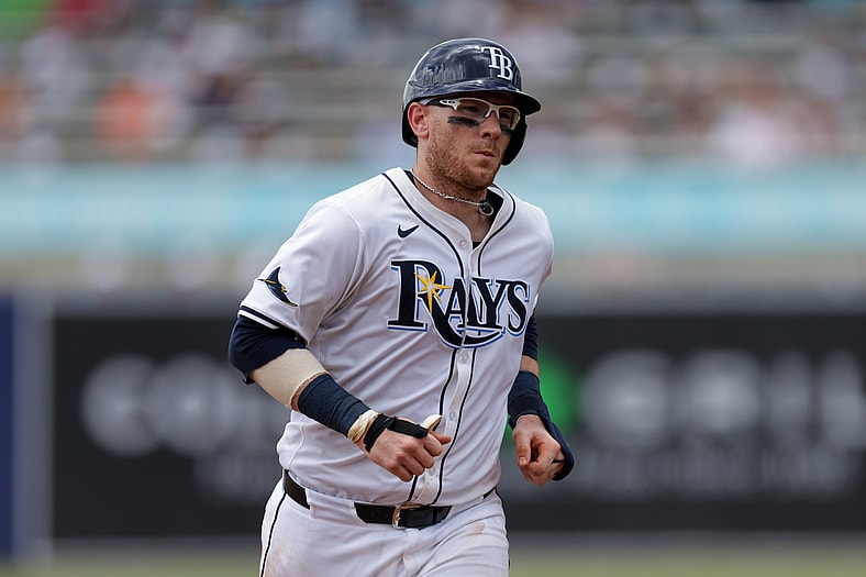 Tampa Bay Rays catcher Danny Jansen