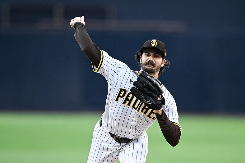 San Diego Padres pitcher Dylan Cease