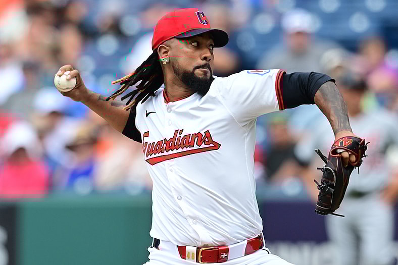 Cleveland Guardians reliever Emmanuel Clase