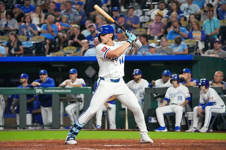 Kansas City Royals designated hitter Jac Caglianone