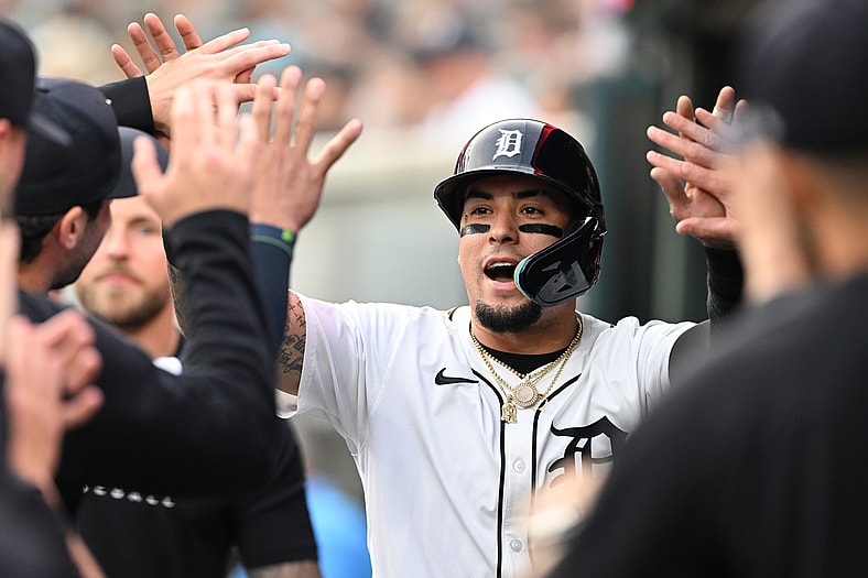 Detroit Tigers outfielder Javier Baez