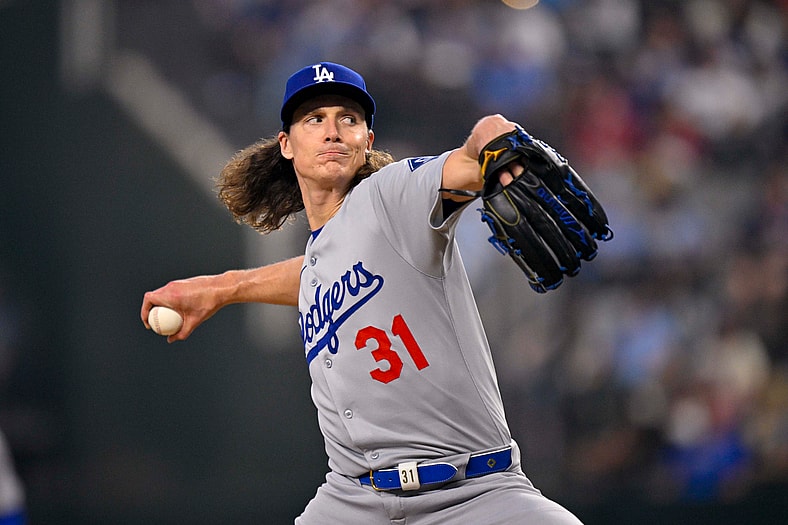 MLB: Los Angeles Dodgers at Texas Rangers