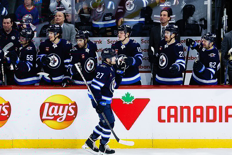 NHL: Utah at Winnipeg Jets