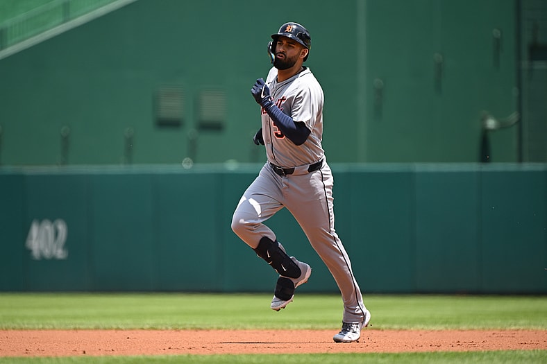 Detroit Tigers outfielder Riley Greene