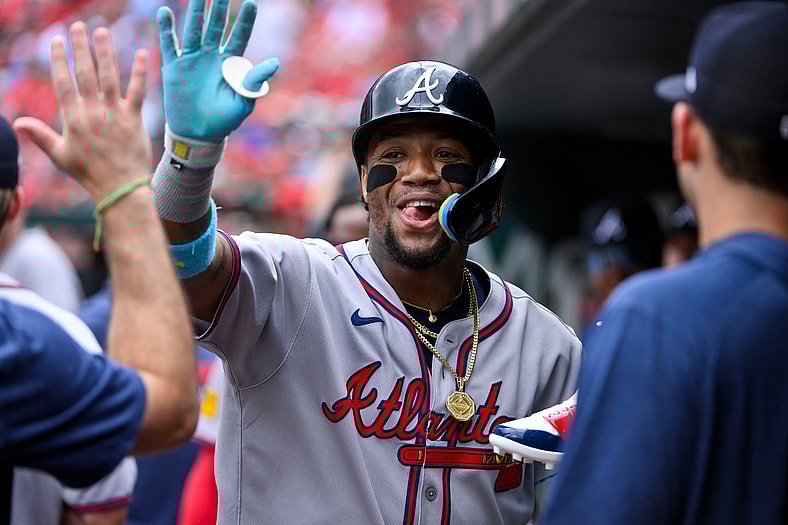 Atlanta Braves outfielder Ronald Acuna Jr.