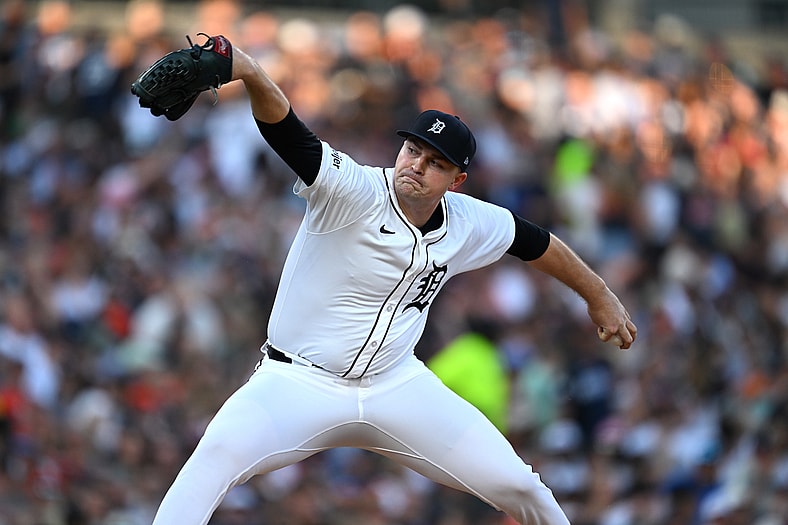 Detroit Tigers pitcher Tarik Skubal