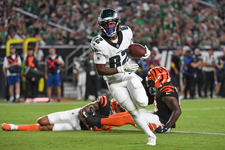 Philadelphia Eagles wide receiver Ainias Smith