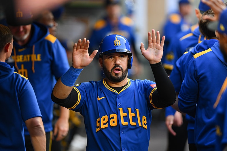 Seattle Mariners third baseman Eugenio Suarez