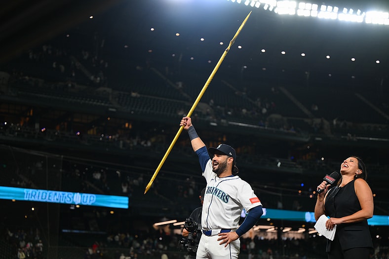Seattle Mariners third baseman Eugenio Suarez