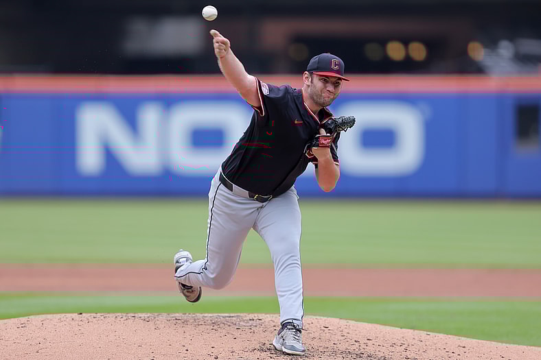 Cleveland Guardians pitcher Gavin Williams