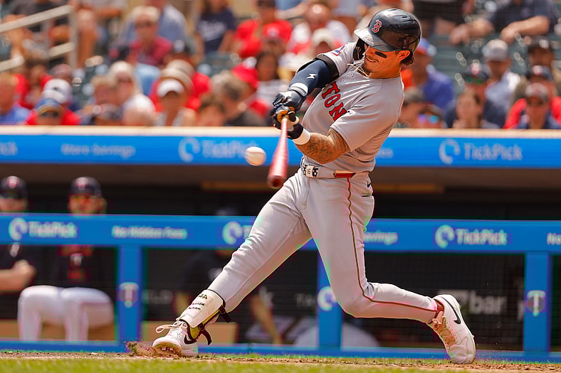 Boston Red Sox outfielder Jarren Duran