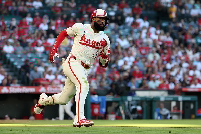 Los Angeles Angels outfielder Jo Adell