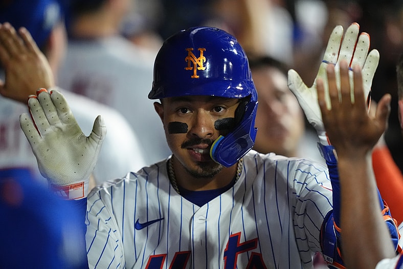New York Mets infielder Mark Vientos