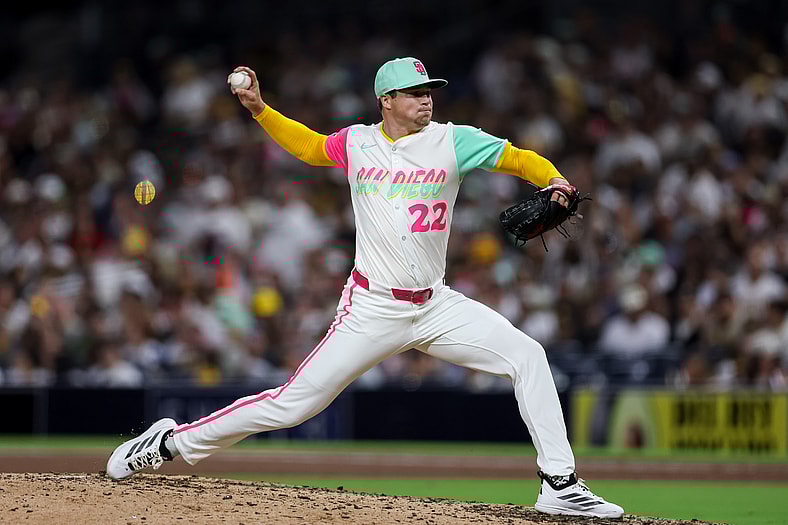 San Diego Padres reliever Mason Miller