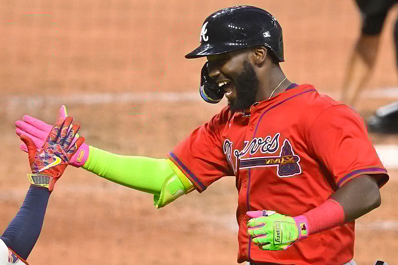 Atlanta Braves center fielder Michael Harris II