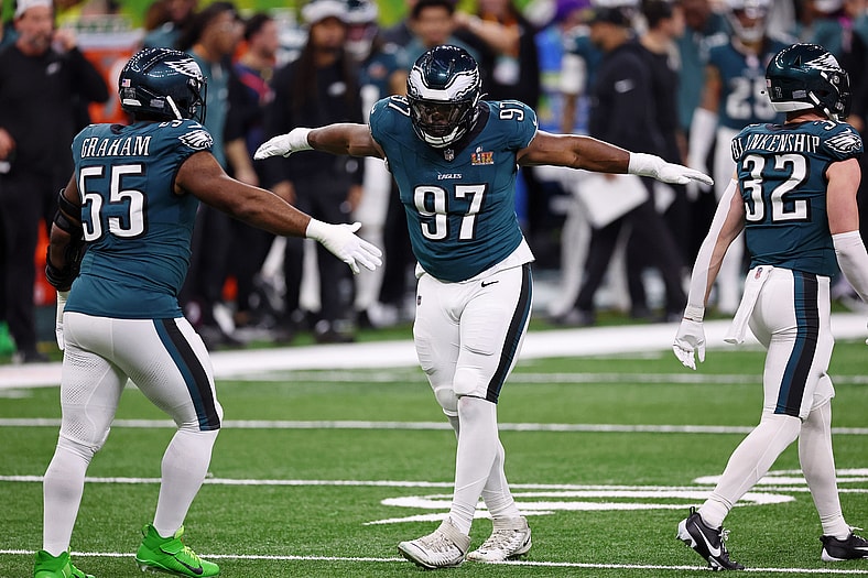 Philadelphia Eagles defensive tackle Moro Ojomo