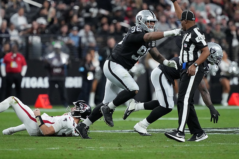 NFL: Atlanta Falcons at Las Vegas Raiders