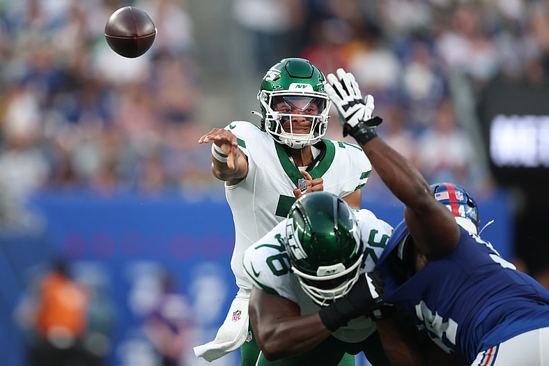 NFL: New York Jets at New York Giants