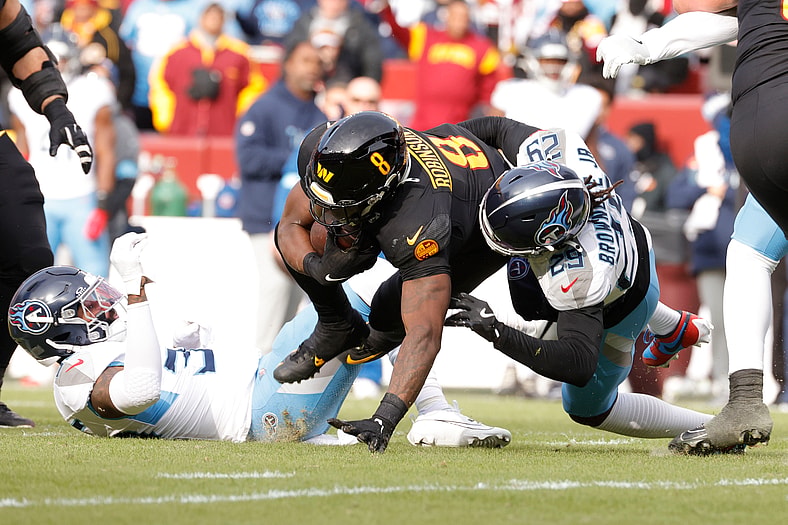 NFL Rumors, Washington Commanders, Brian Robinson Jr trade landing spots