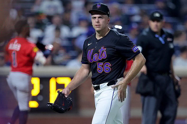 New York Mets reliever Ryan Helsley