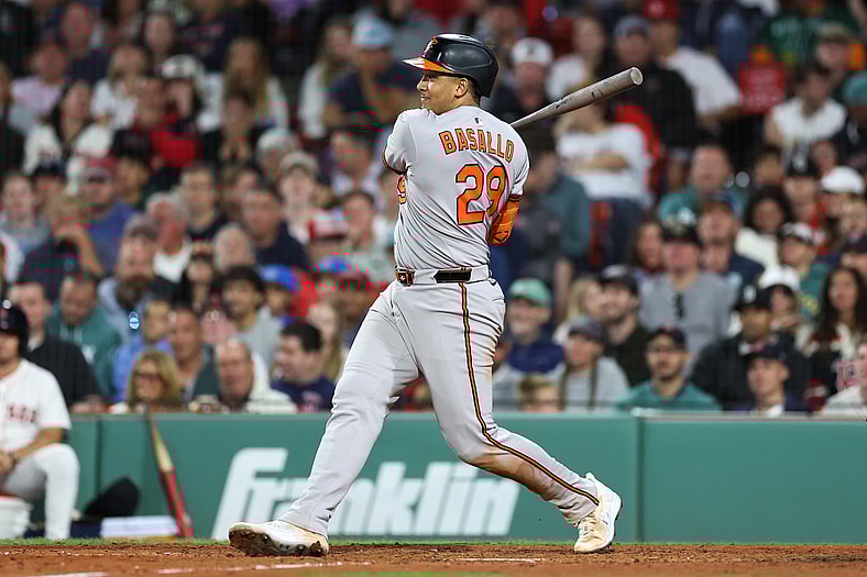Baltimore Orioles catcher Samuel Basallo