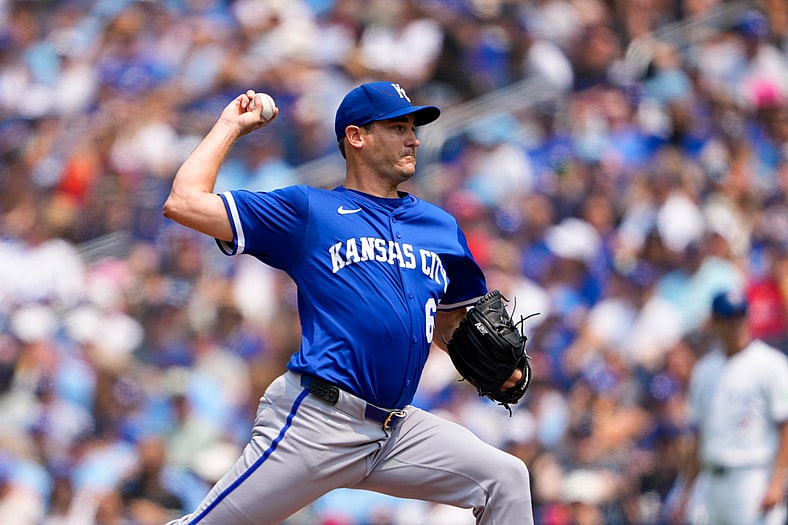Kansas City Royals pitcher Seth Lugo