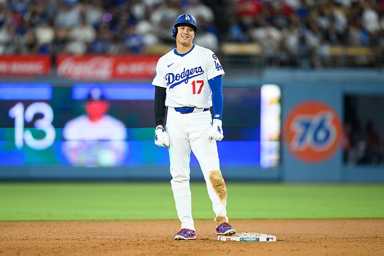 Los Angeles Dodgers designated hitter Shohei Ohtani