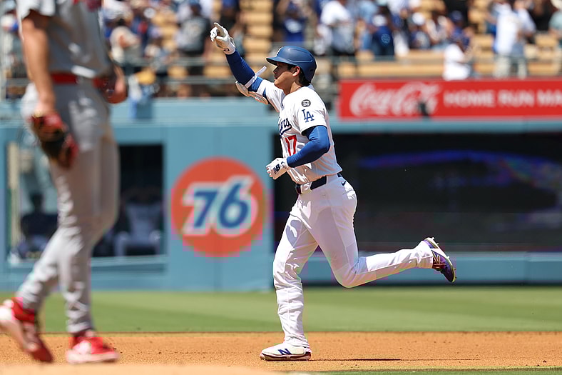 Los Angeles Dodgers designated hitter Shohei Ohtani