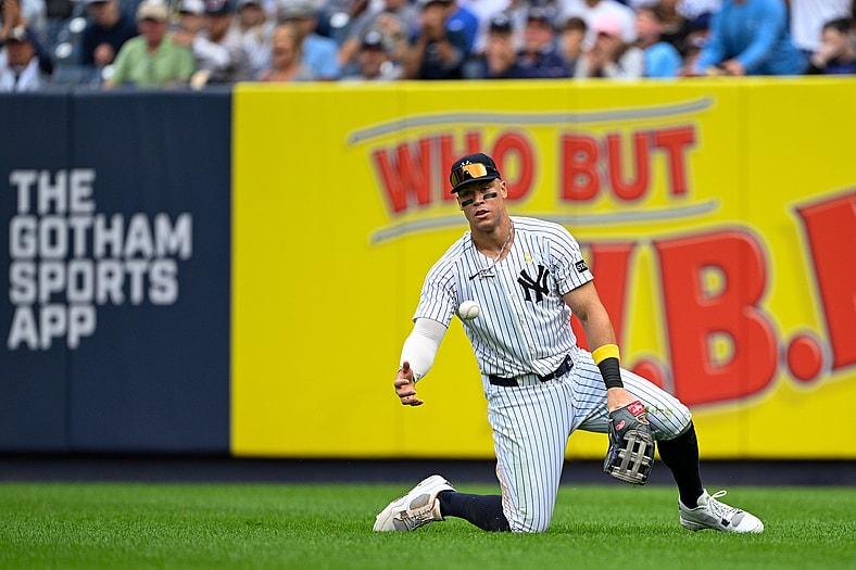 New York Yankees right fielder Aaron Judge