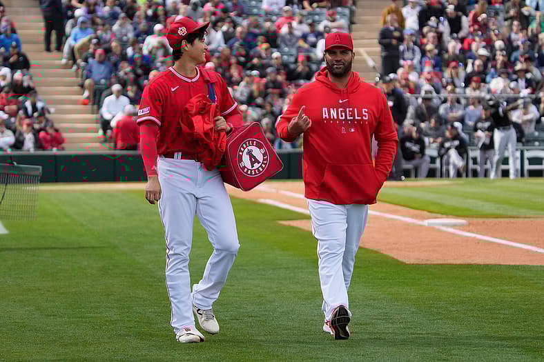 Albert Pujols and Shohei Ohtani