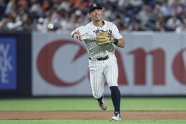 New York Yankees shortstop Anthony Volpe