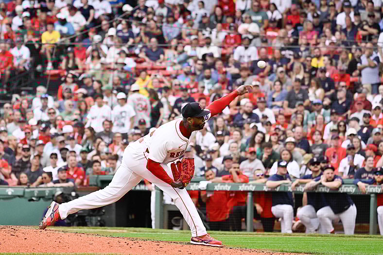 Boston Red Sox closer Aroldis Chapman