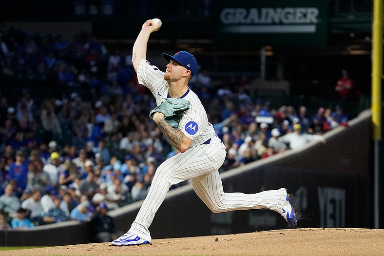 Chicago Cubs pitcher Cade Horton