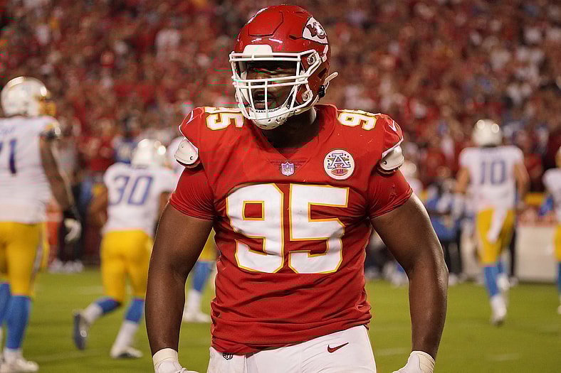 Kansas City Chiefs defensive tackle Chris Jones