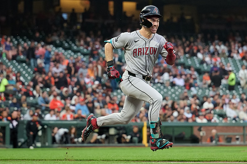 Arizona Diamondbacks outfielder Corbin Carroll