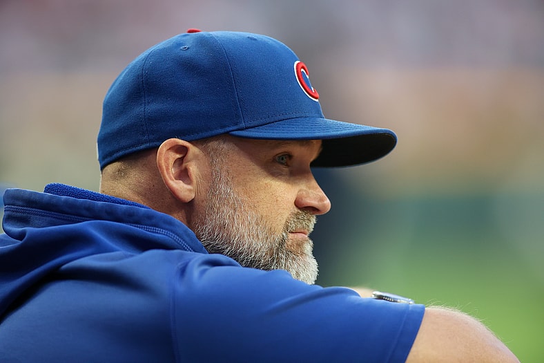 Chicago Cubs manager David Ross