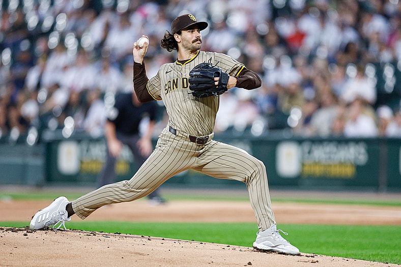 San Diego Padres pitcher Dylan Cease