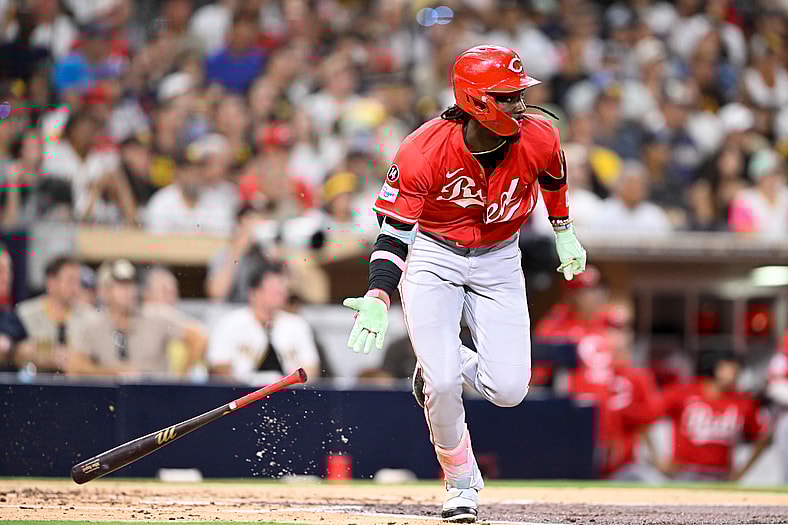 Cincinnati Reds shortstop Elly De La Cruz