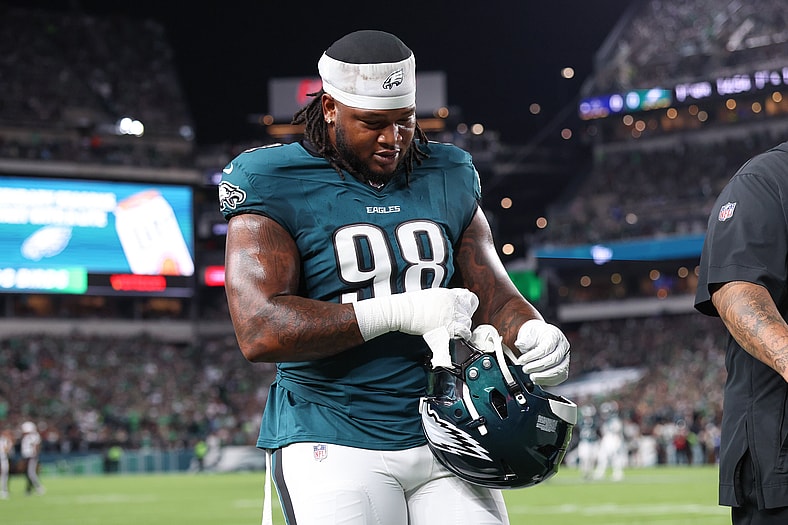 Philadelphia Eagles defensive tackle Jalen Carter