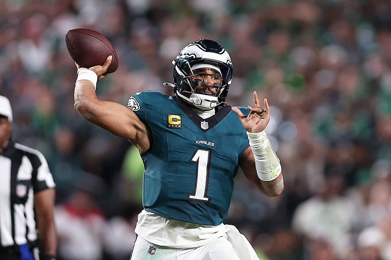 Philadelphia Eagles quarterback Jalen Hurts
