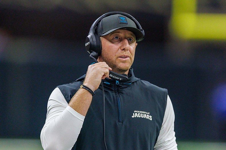 Jacksonville Jaguars head coach Liam Coen