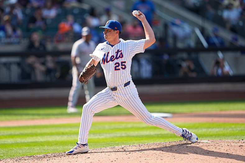 MLB: Texas Rangers at New York Mets