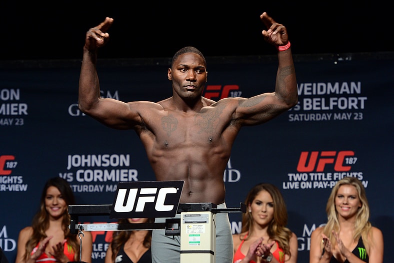 MMA: UFC 187-Johnson vs Cormier-Weigh Ins