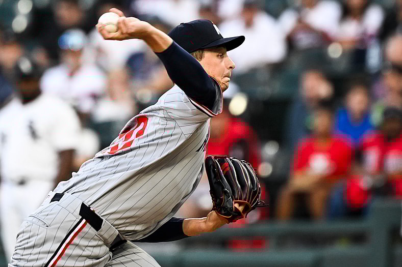 Minnesota Twins pitcher Mick Abel